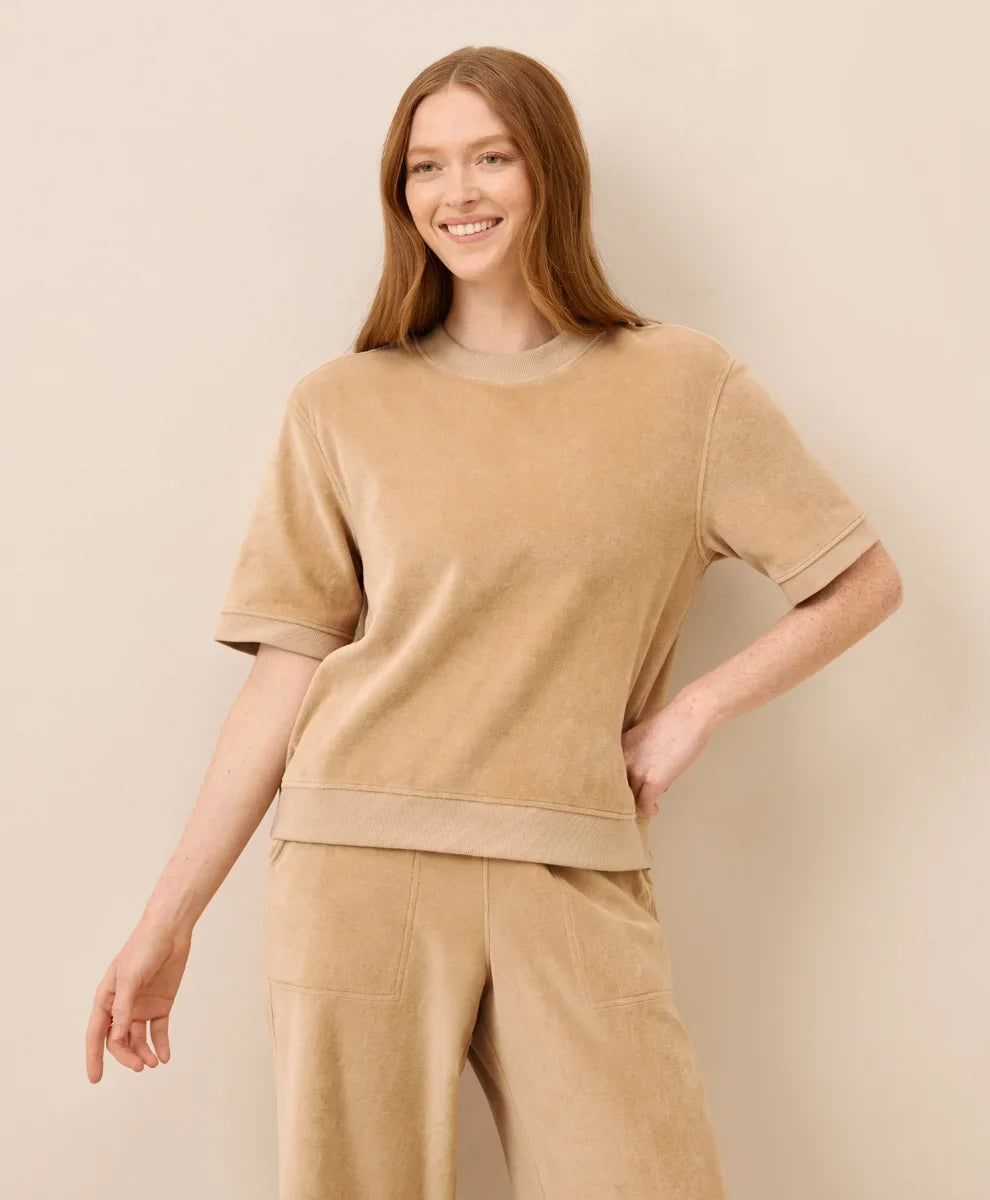 clearance pure velour sweatshirt tee