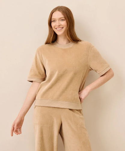 clearance pure velour sweatshirt tee