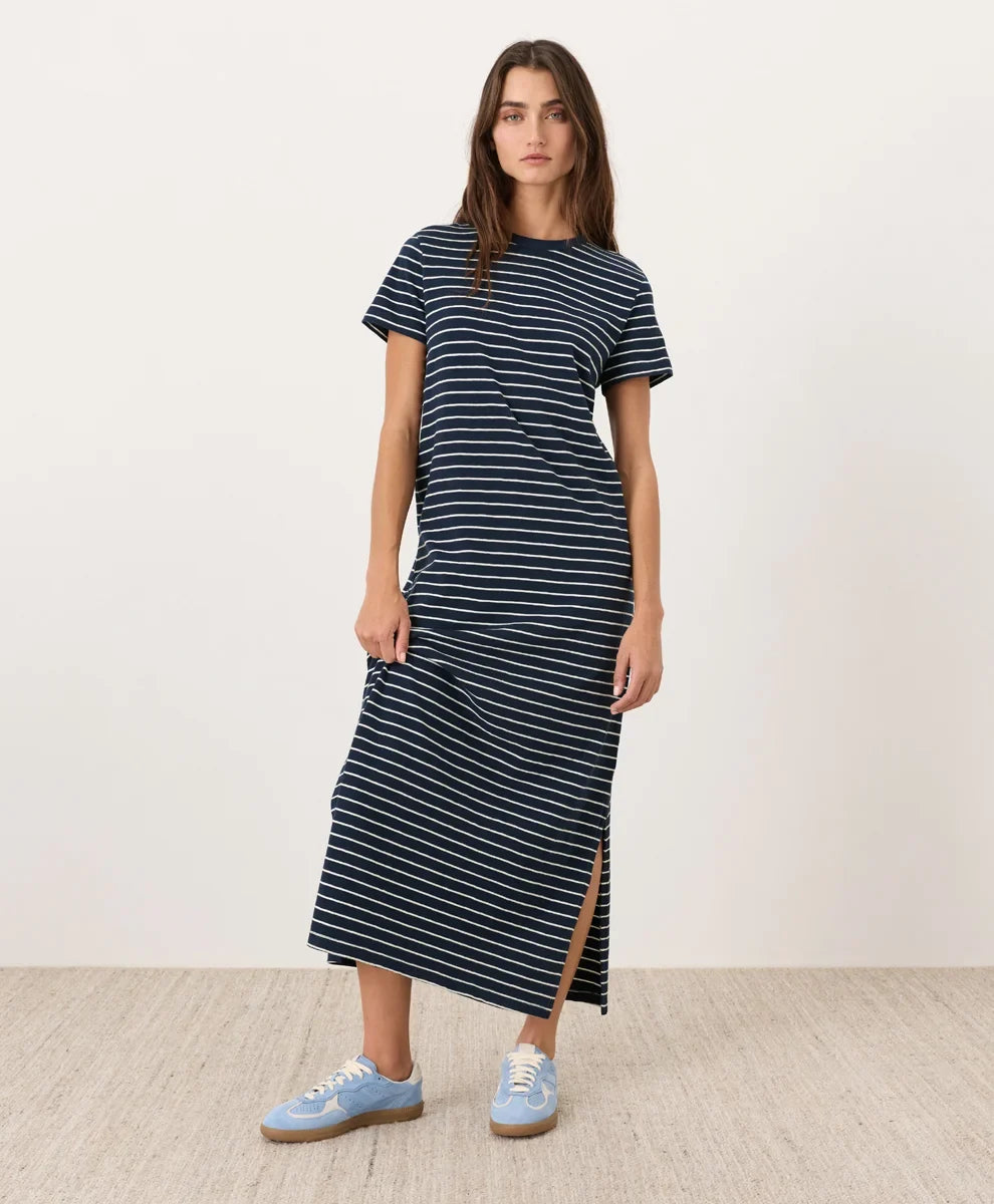 clearance soft-slub essential easy tee maxi dress