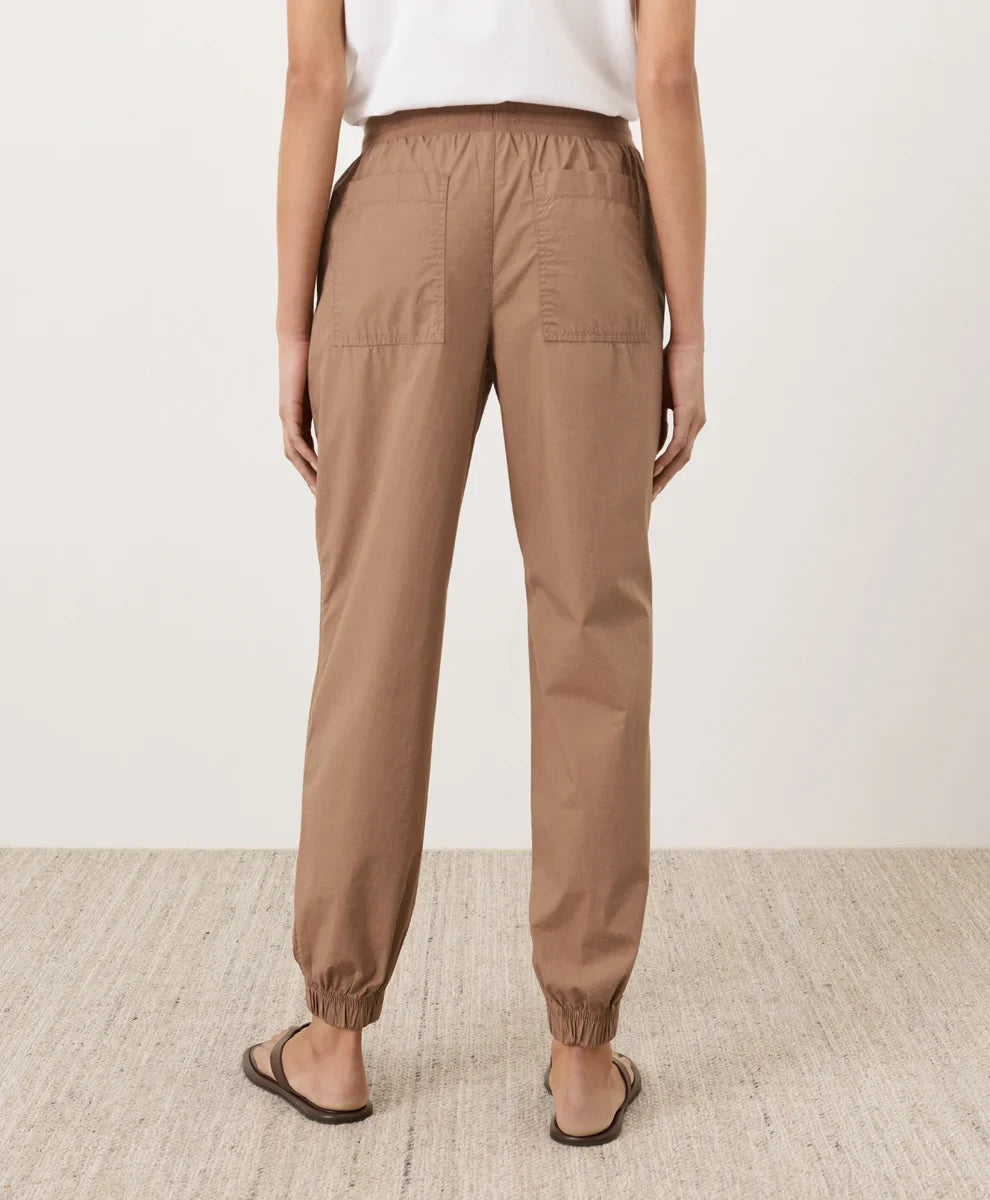 clearance stretch poplin jogger