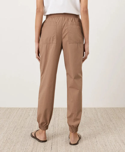 clearance stretch poplin jogger