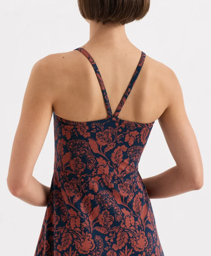 fit & flare midi dress