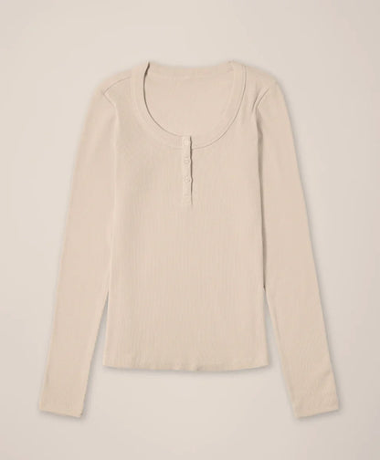clearance easy rib slim henley