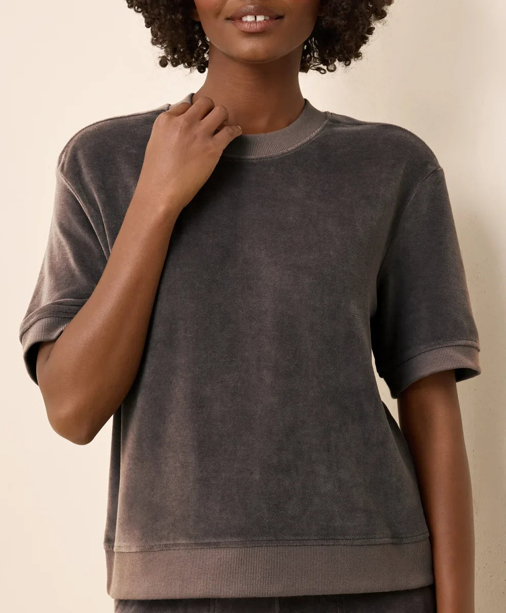 clearance pure velour sweatshirt tee