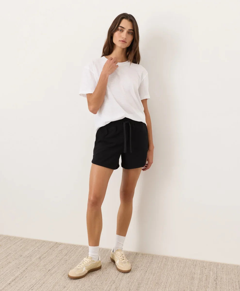 clearance featherweight slub relaxed crewneck tee