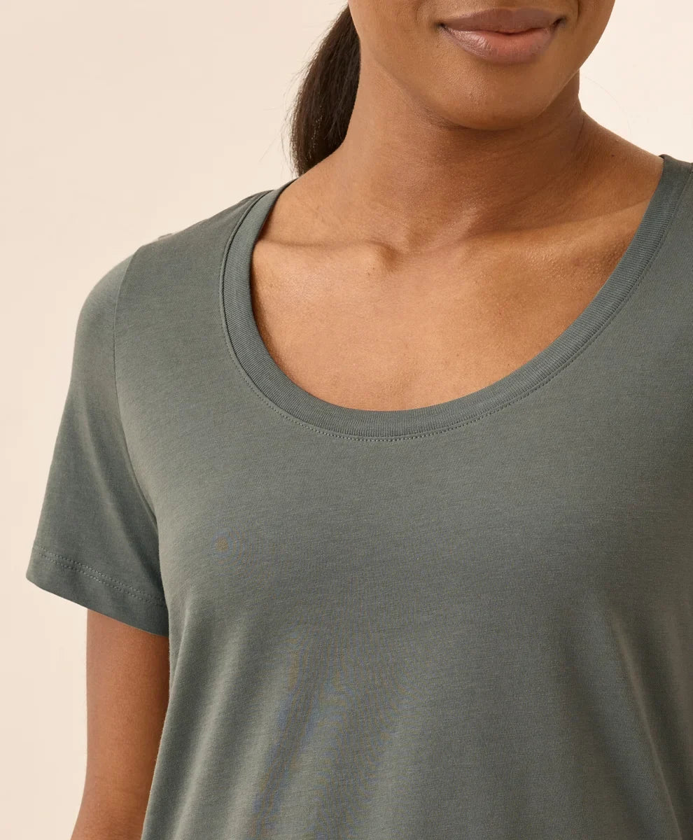 clearance softspun scoop neck tee
