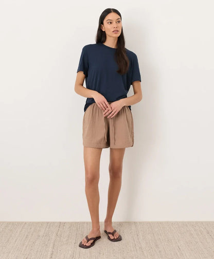 clearance featherweight slub relaxed crewneck tee