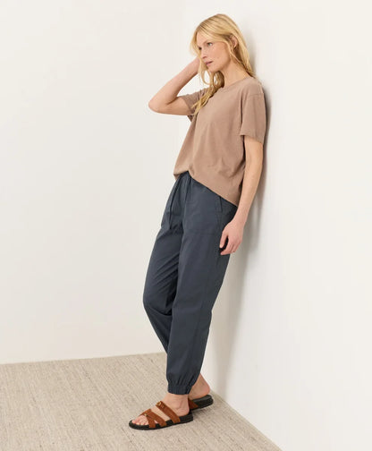 clearance stretch poplin jogger