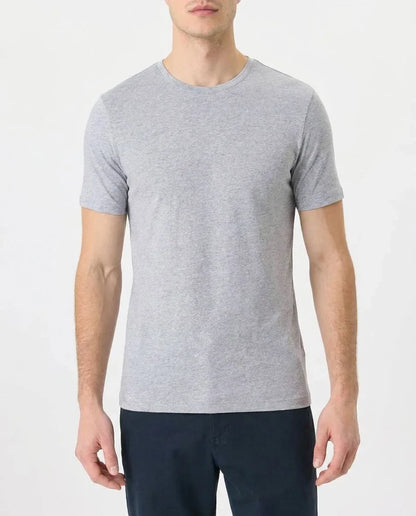 luxe essential slim fit crewneck tee