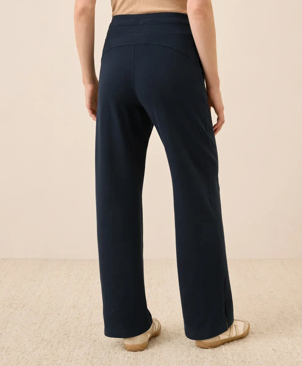 clearance cloudknit wide leg pant