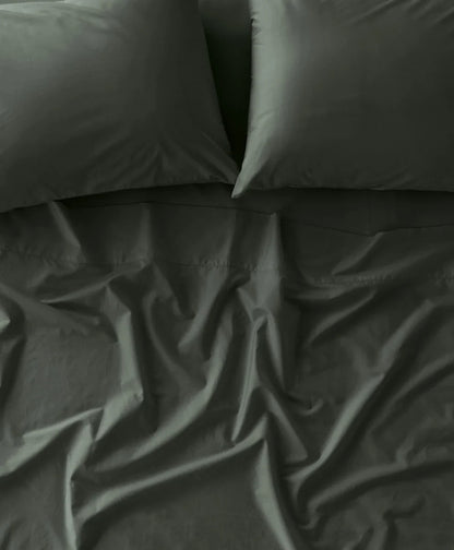 organic cool-air percale sheet set