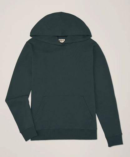 brushed fleece pullover hoodie