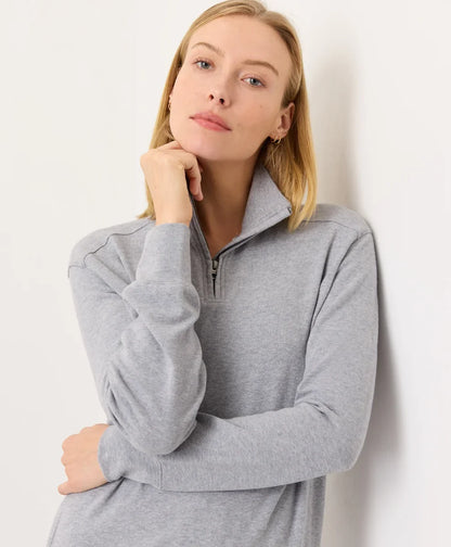 clearance cloudknit quarter zip