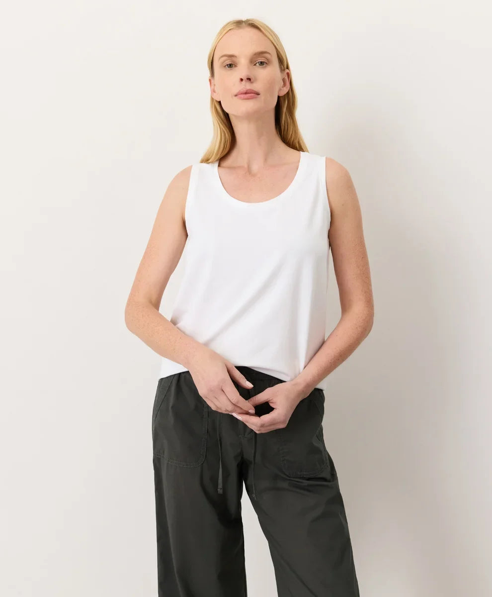 luxe essential scoop neck tank