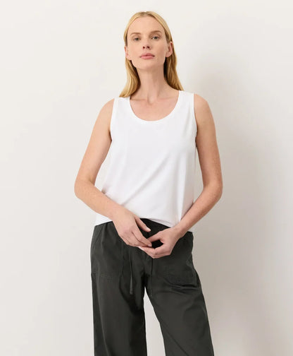 luxe essential scoop neck tank