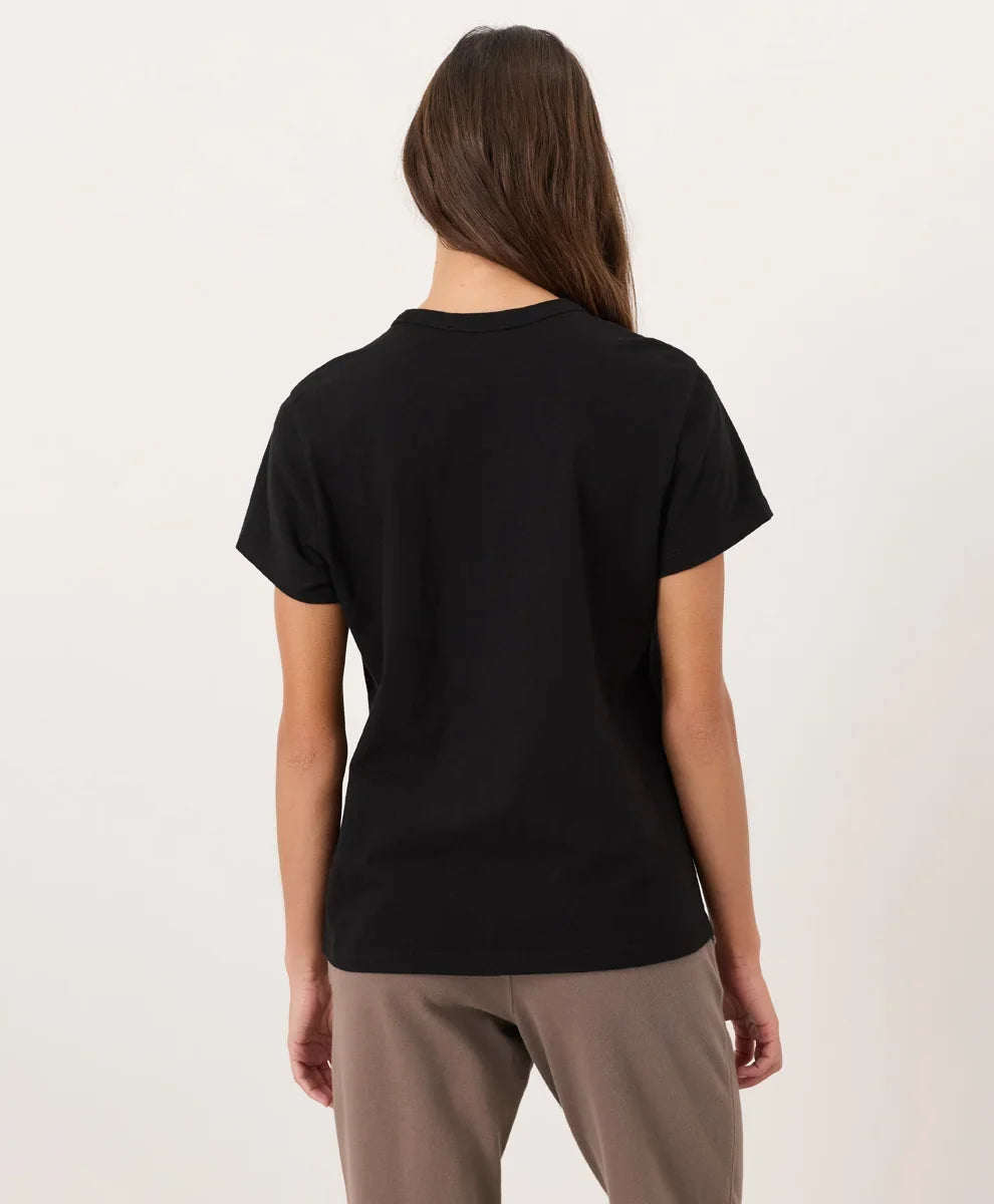 soft-slub essential crewneck tee