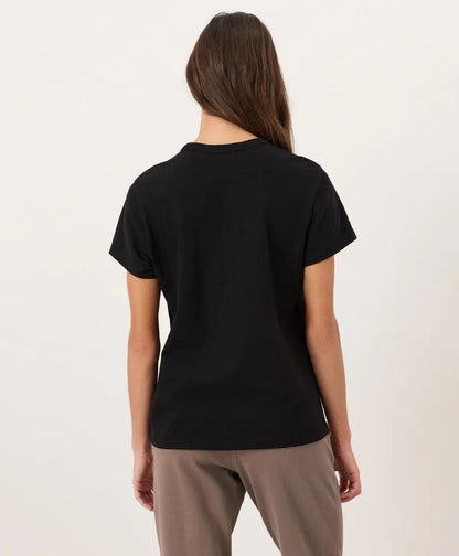 soft-slub essential crewneck tee