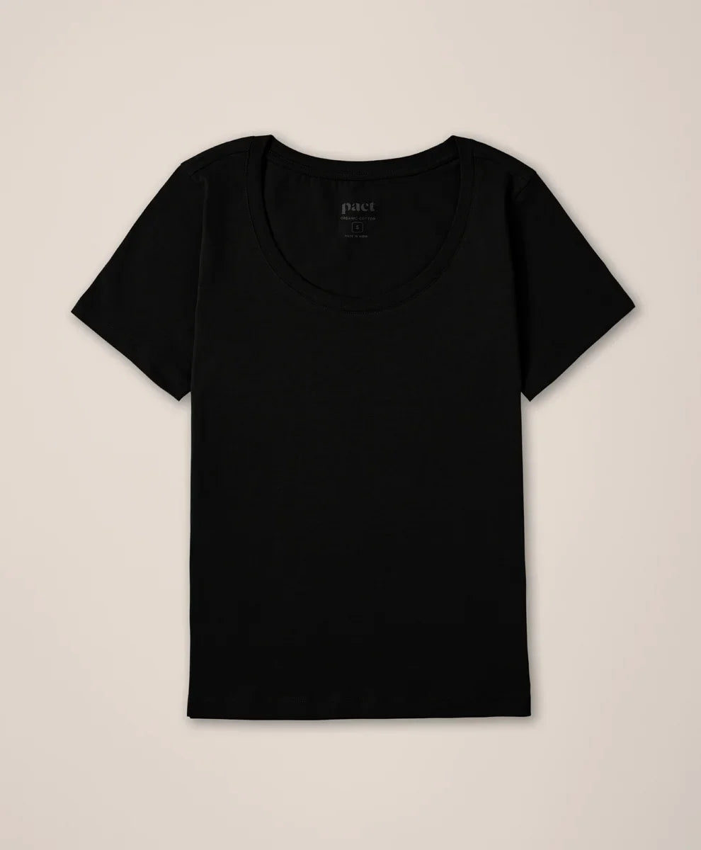 clearance softspun scoop neck tee