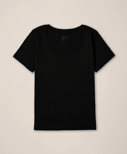 clearance softspun scoop neck tee