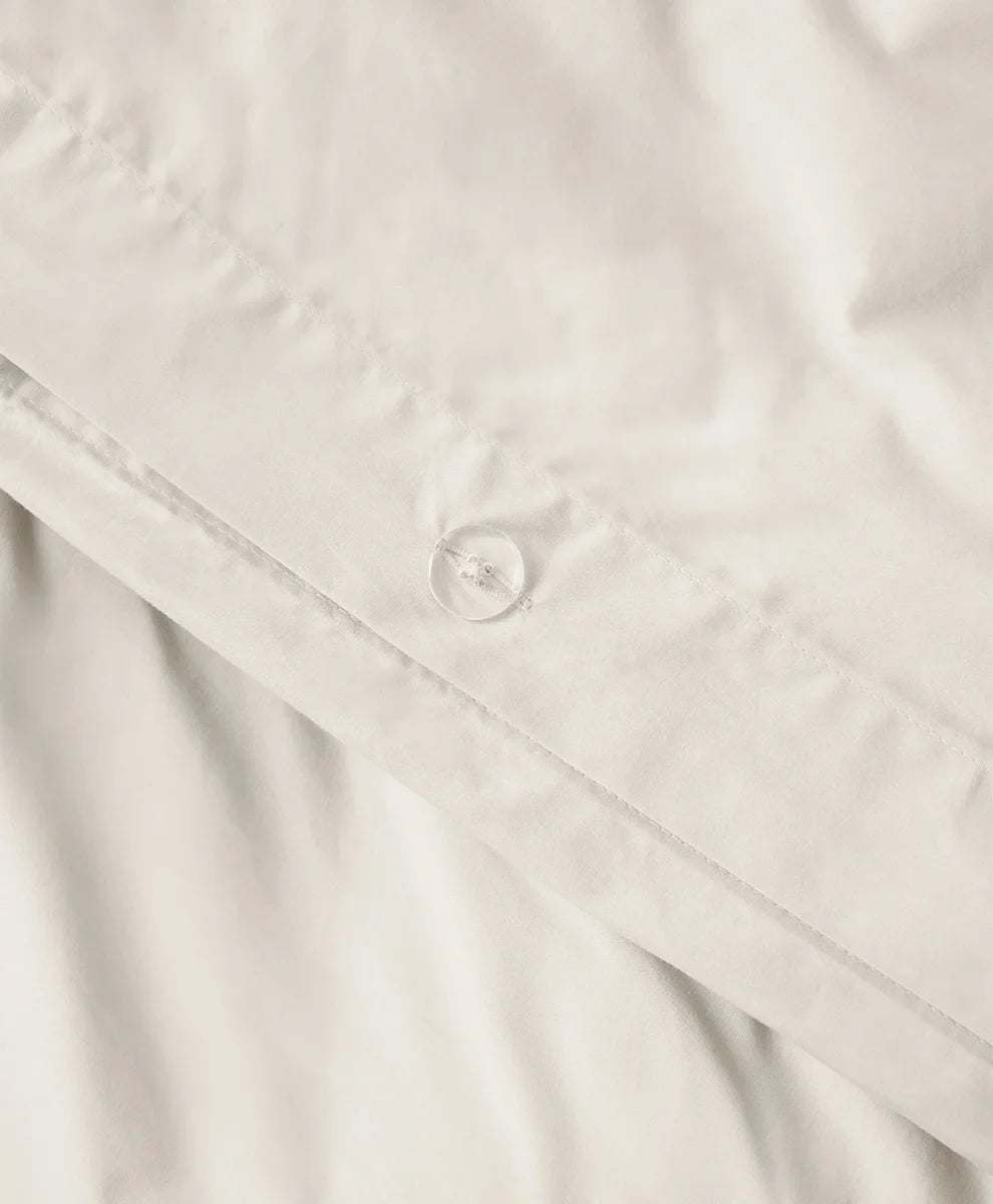 organic room service sateen duvet cover