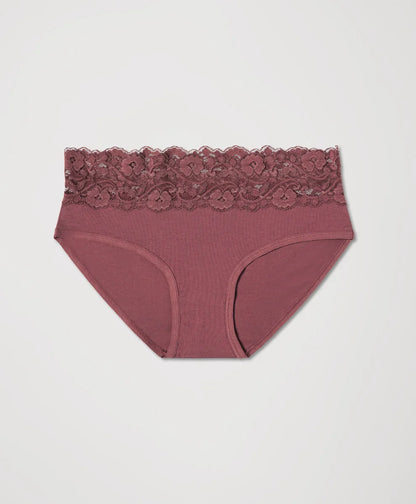 lace waist brief