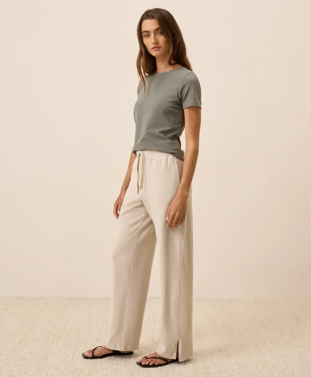 clearance cloudknit wide leg pant