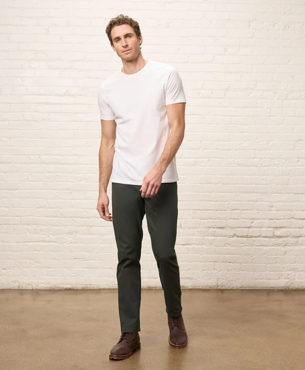 stretch twill 5-pocket pant