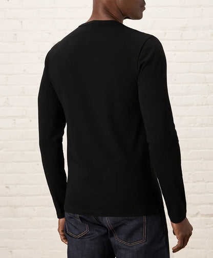 luxe essential slim long sleeve tee