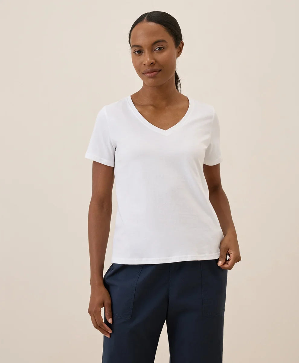 clearance softspun v-neck tee
