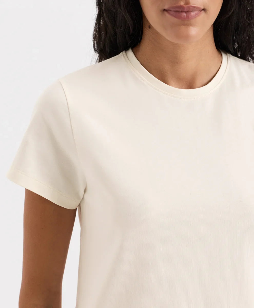 luxe essential crewneck tee