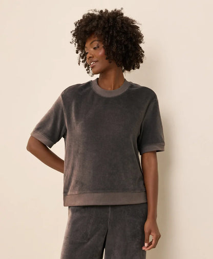 clearance pure velour sweatshirt tee