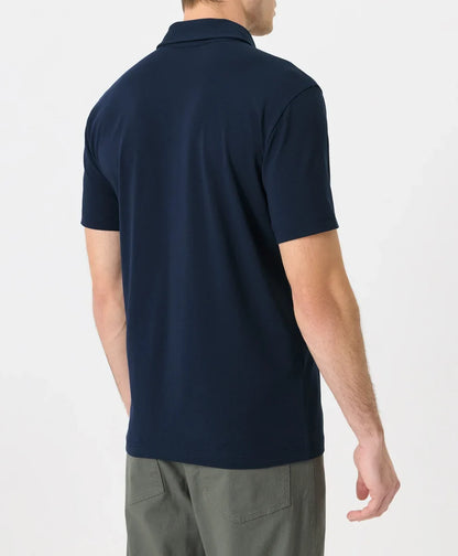 luxe essential slim polo