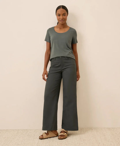 clearance softspun scoop neck tee