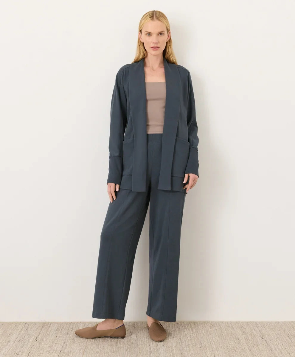 clearance airplane pintuck wide leg pant