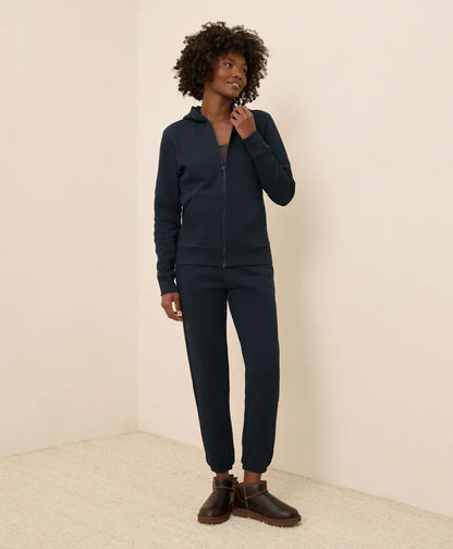 clearance brushed fleece zip hoodie