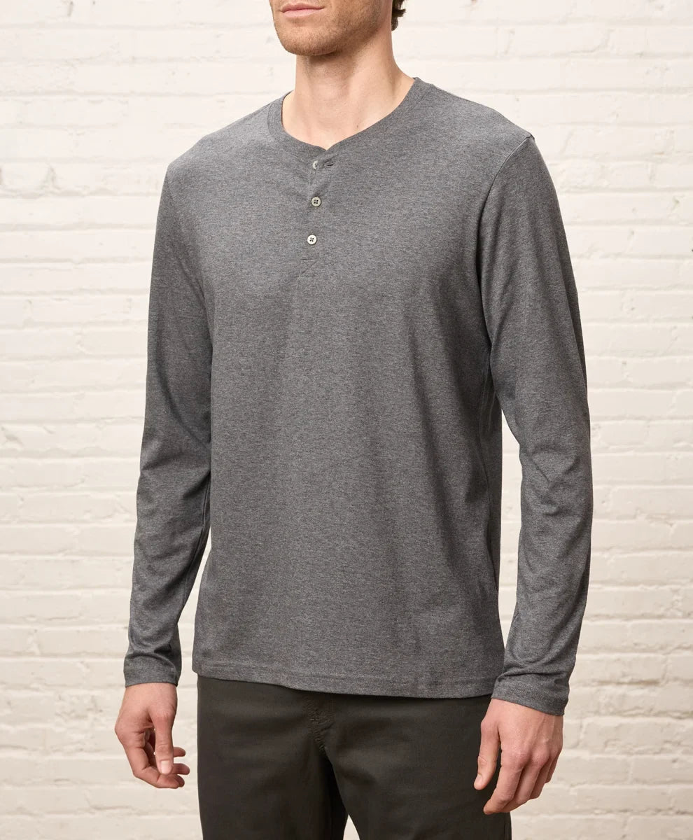 softspun long sleeve henley