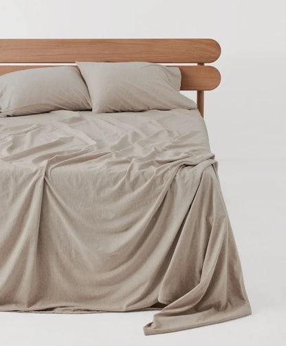 organic favorite tee jersey sheet set