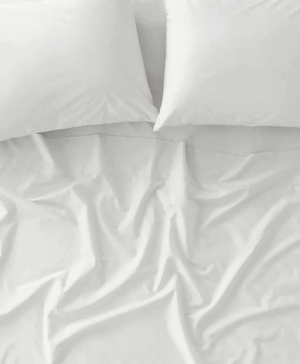 organic cool-air percale flat sheet