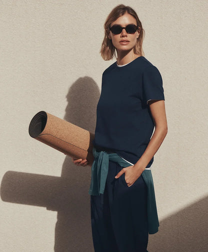 luxe essential crewneck tee