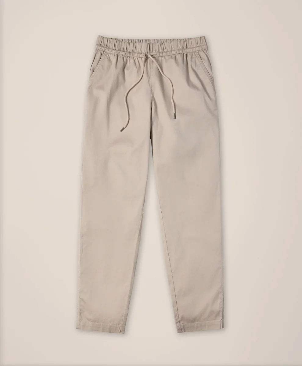 clearance daily twill ultra-high rise tapered pant