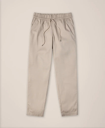 clearance daily twill ultra-high rise tapered pant