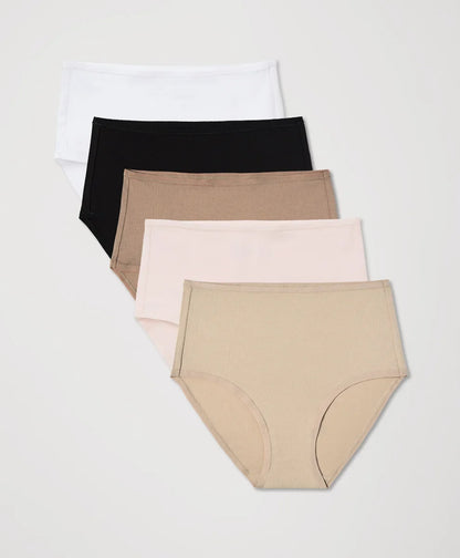 everyday high rise brief 5-pack
