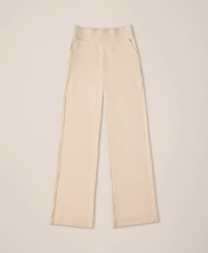 clearance easy rib wide leg lounge pant