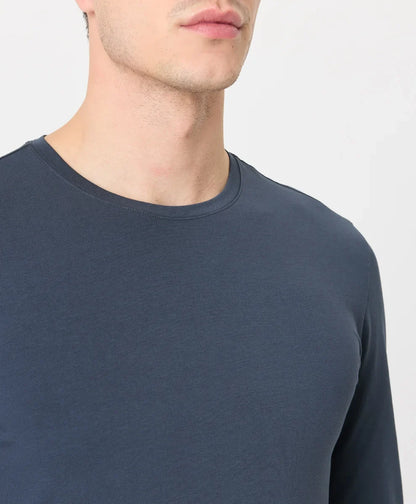 luxe essential slim long sleeve tee