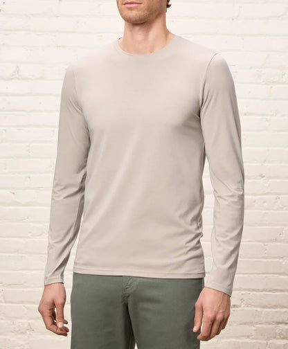 luxe essential slim long sleeve tee