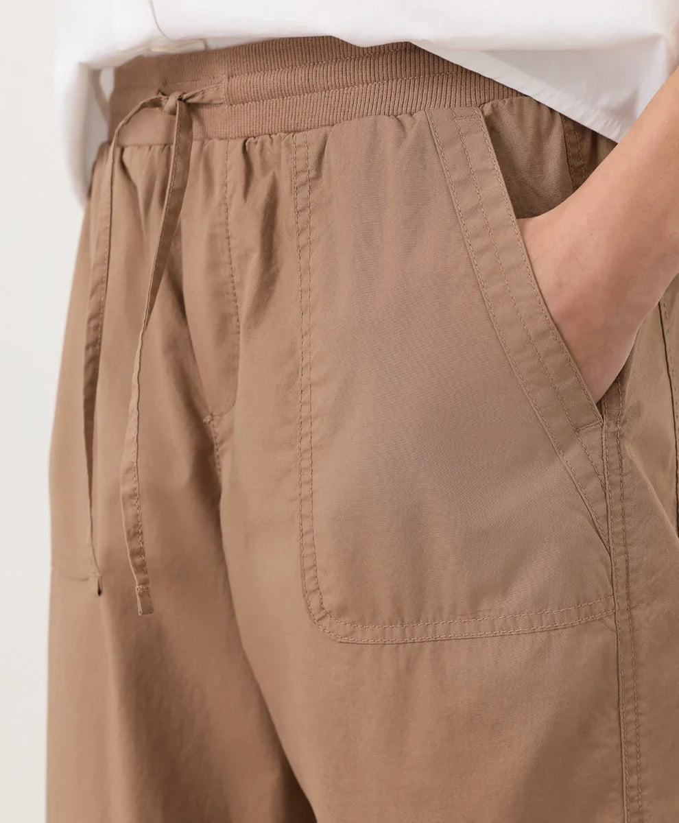clearance stretch poplin jogger
