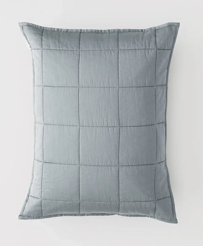 organic quilted sham 2-pack