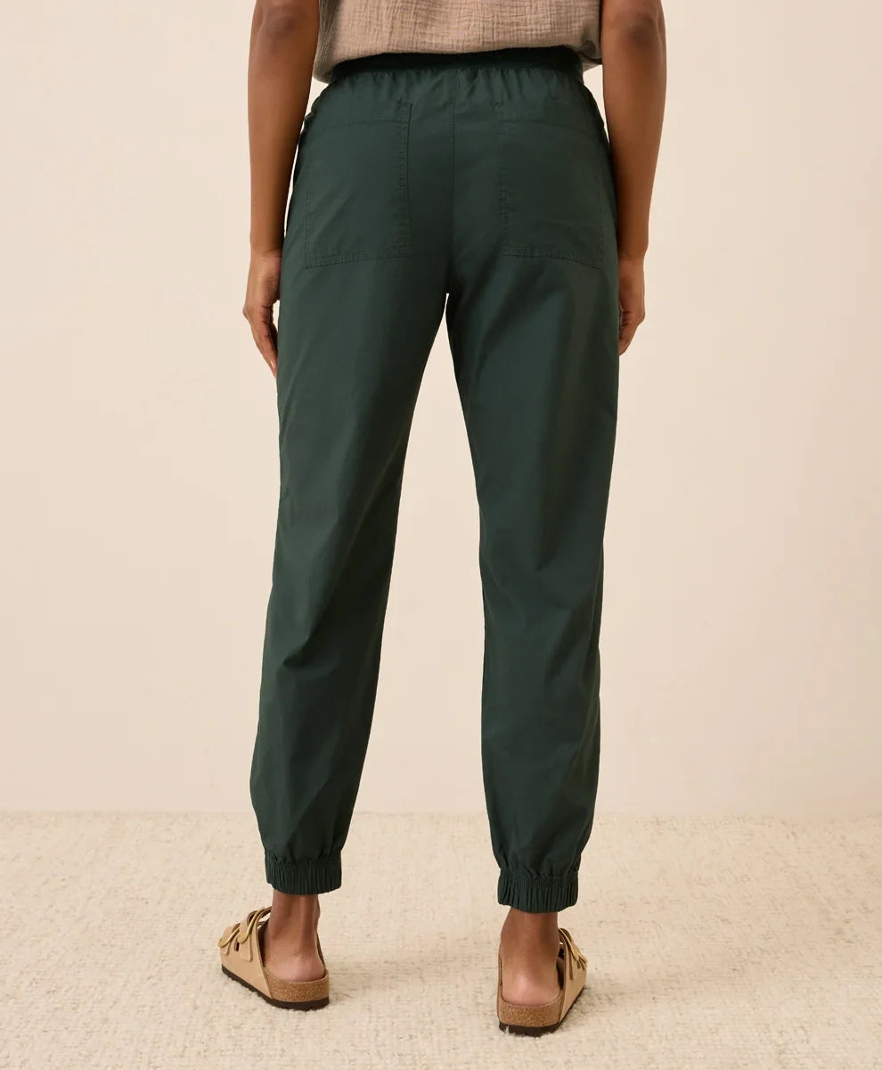 clearance stretch poplin jogger