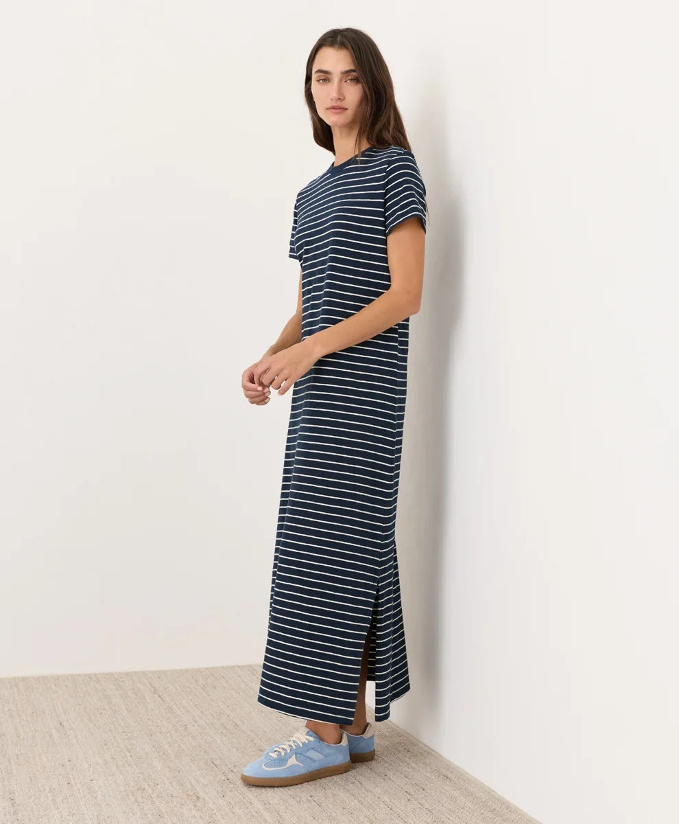 clearance soft-slub essential easy tee maxi dress