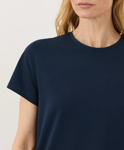 luxe essential crewneck tee